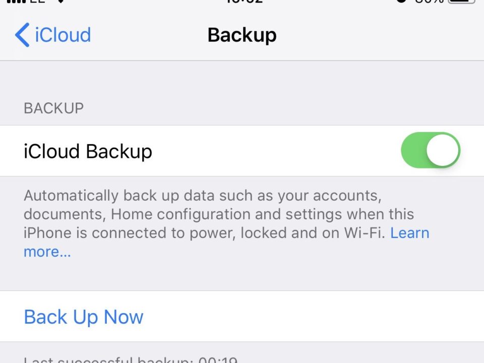 iphone icloud backup 2