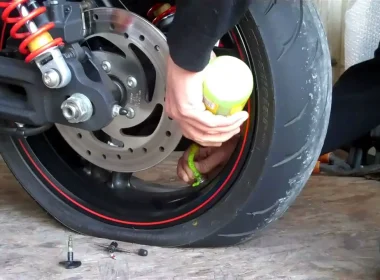 tyre puncture