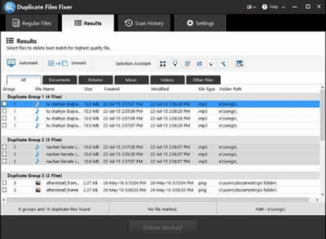 Duplicate Files Fixer