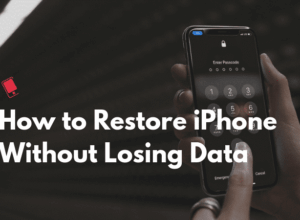 Restore Your iPhone