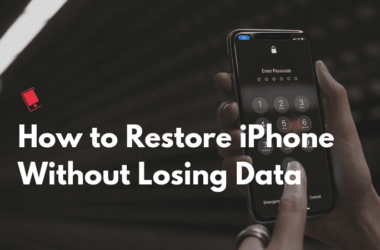 Restore Your iPhone