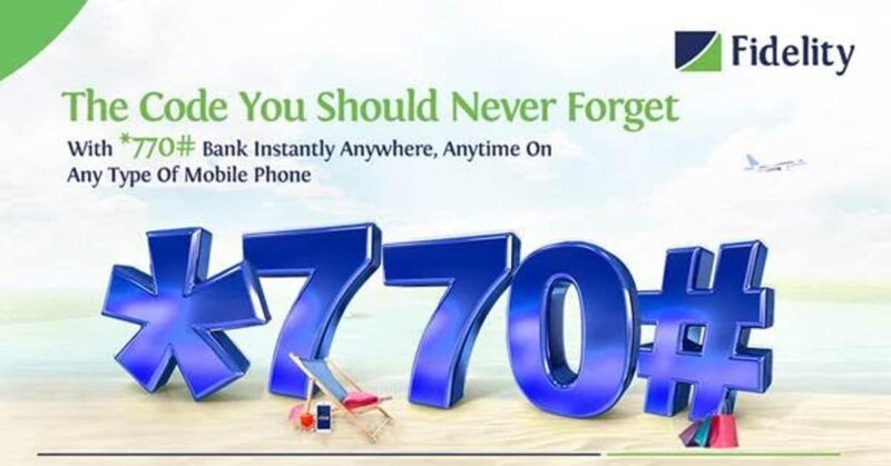 Fidelity *770# Instant Banking