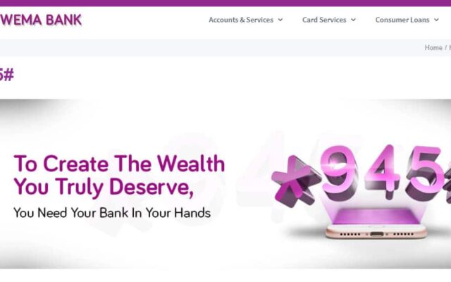 *945# wemabank ussd code