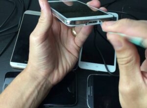 smartphone is charging slowly