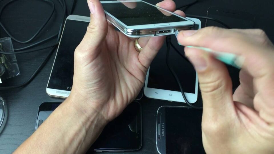 smartphone is charging slowly