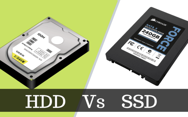 Solid-State Drive (SSD) vs. Hard Disk Drive (HDD)