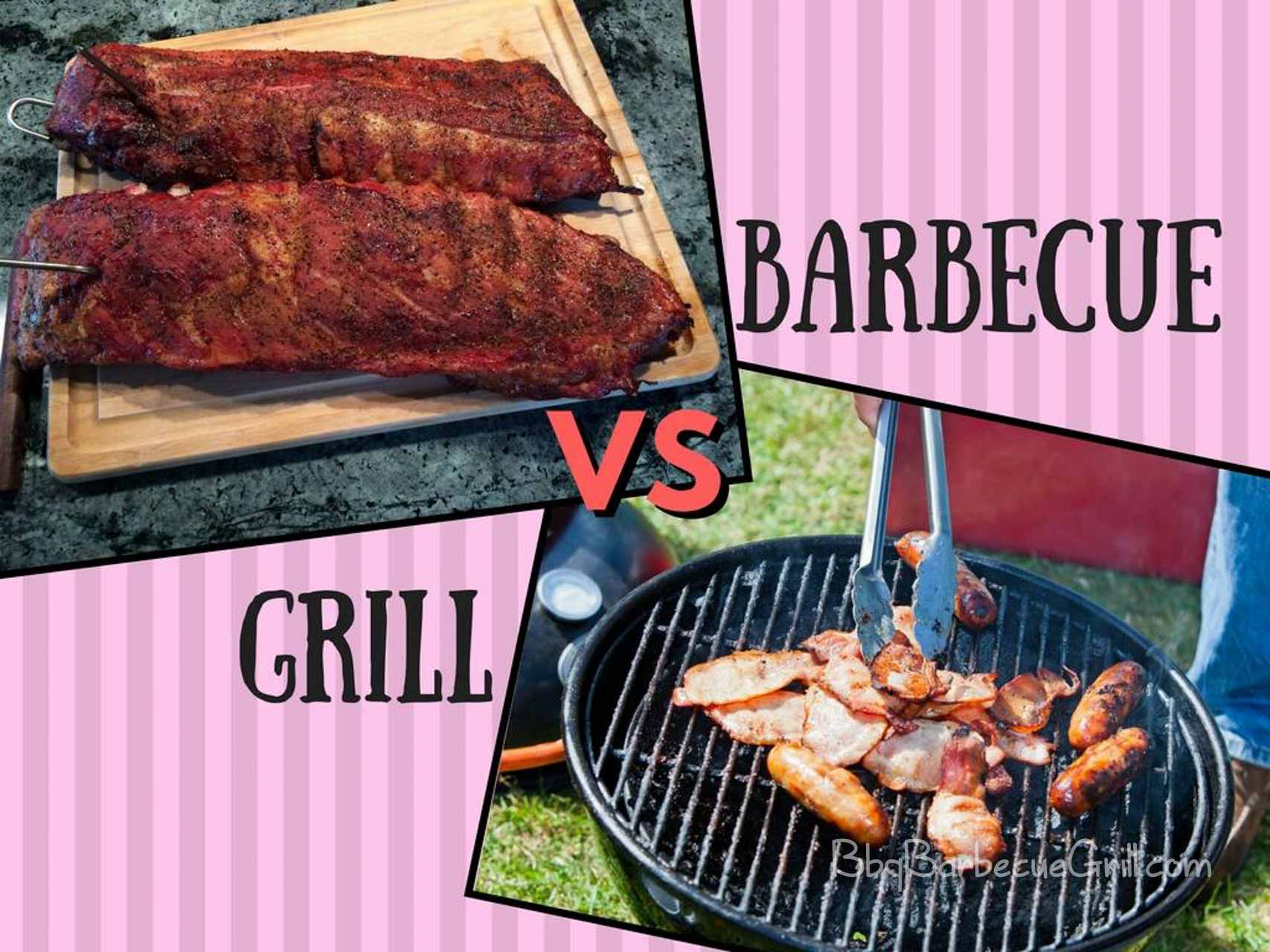 Grill Vs. Barbecue