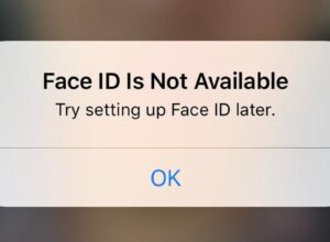 Face ID Not Working