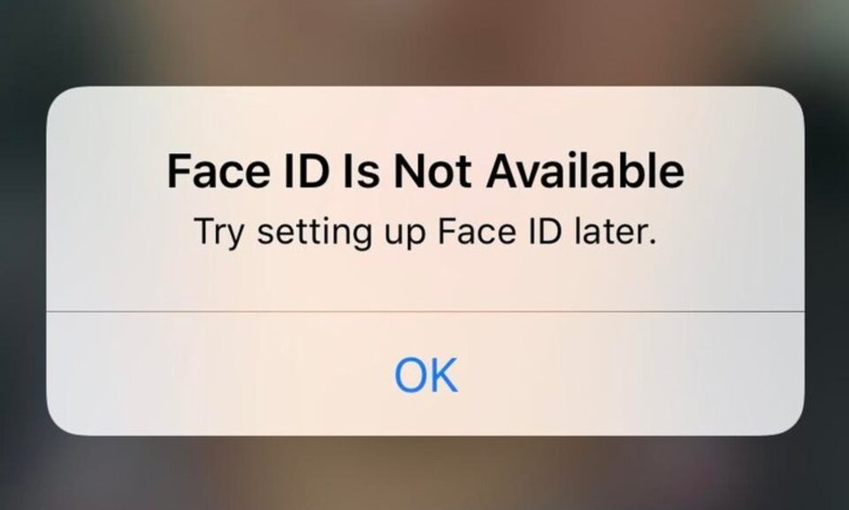 Face ID Not Working