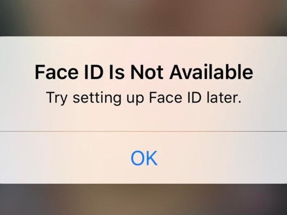 Face ID Not Working