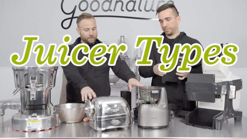 types of juicers