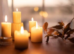 Different types of candles
