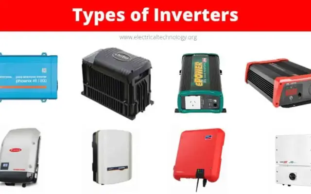 Different Types of Inverters