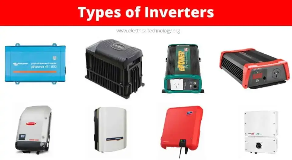 Different Types of Inverters
