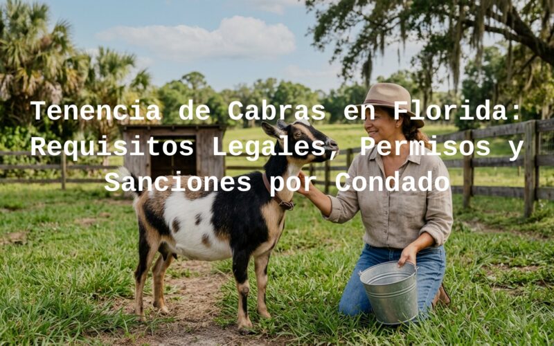 goat ownership laws in Florida