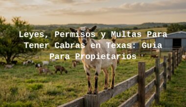 goat ownership laws in Texas